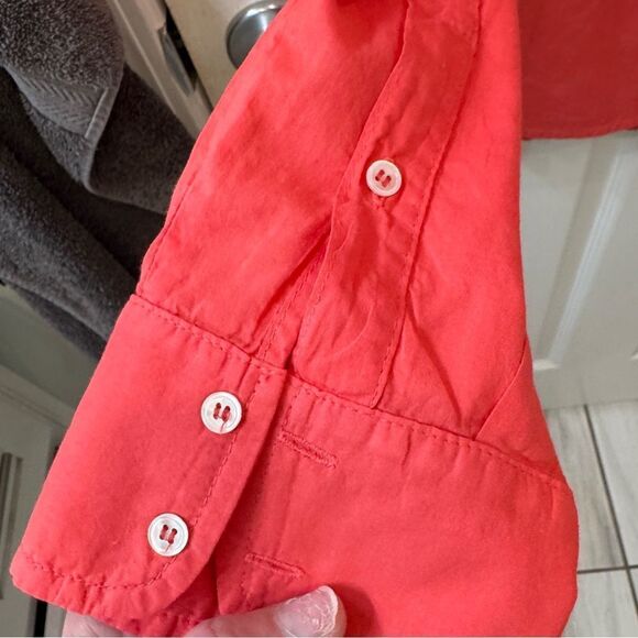 Xirena Sugar Poppy Beau 100% Cotton long sleeve button up made in the USA Shirt - Picture 3 of 13